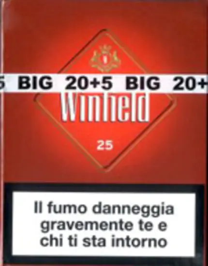 Winfield Red Filter Tips 25 Count