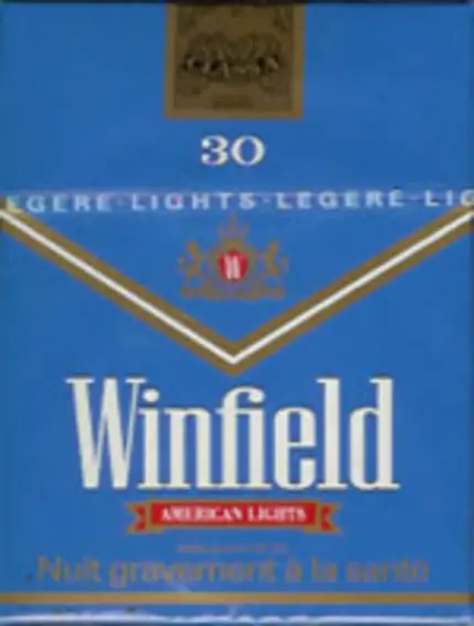 Winfield American Blend Light Blue 30 Count