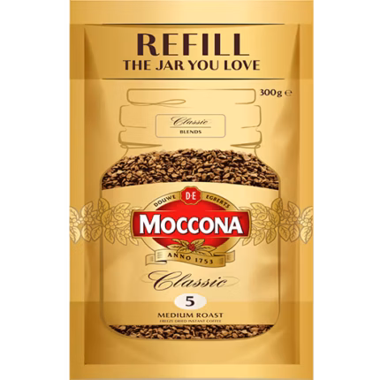 Classic Medium Roast Instant Coffee Refill Pack 300g, 10 boxes